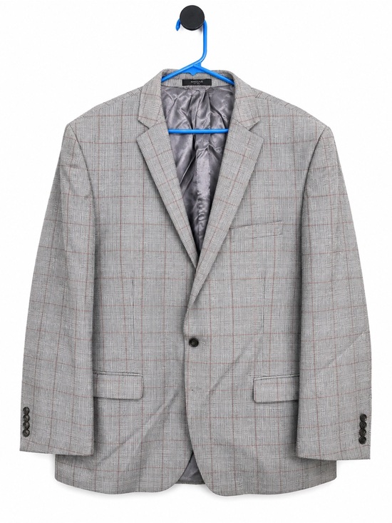 Ralph Lauren Other - Ralph Lauren Gray Plaid Sport Coat with Subtle Red Windowpane